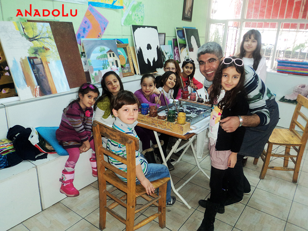 Çocuklar İçin Ebru Kursları