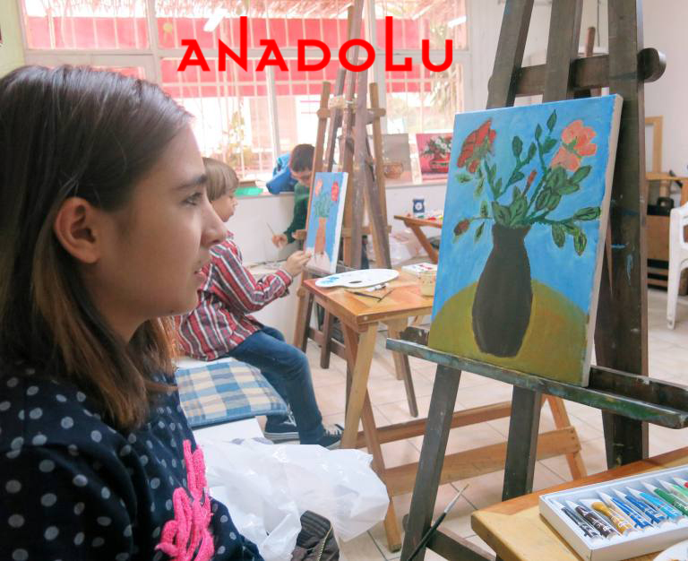 Çocuklarla Yağlı Boya Kursları